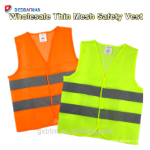 Fluorescent Orange /Yellow Cheap Safety Reflective Vest Hi Vis Workwear